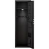 Heavy Duty,Large Size 4-5 Gun,Black Gun Cabinet with Electronic Password Keypad Lock,Unassembled Metal Rifle Gun Security Cabinet Safe Locker