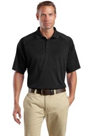 CornerStone Tall Select Snag-Proof Tactical Polo TLCS410 (Color: Black)